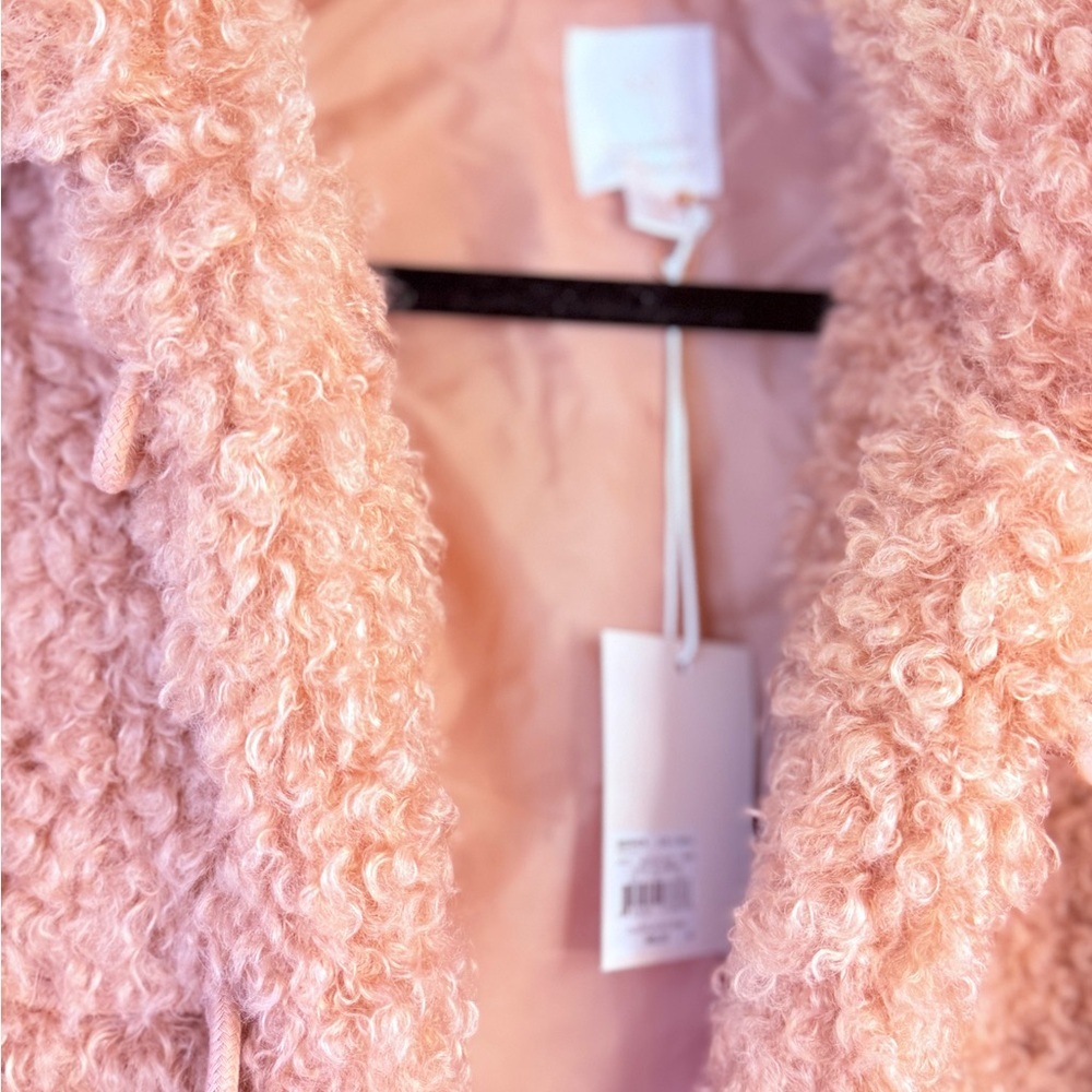 LC Lauren Conrad Blush Teddy Jacket - Picture 2 of 6